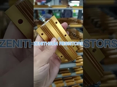 untergebrachte Widerstand-Wirewound Aluminiumvorbelastung 150W 25R F für Militärindustrie