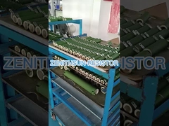 Runde Form-keramischer Zement-Leistungswiderstand-Bremsseil-Wundwiderstand