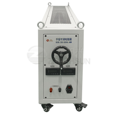 10kW 50 Ohm variable Leistungswiderstand-Bank mit Handrad schiebend