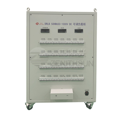 50kW 650V-1000V Ersatzlast-Bank-tragbares variables widerstrebendes Lasts-Bank-Kabinett DCs