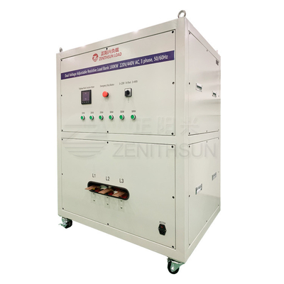 Wechselstroms 3Phase Doppelspannungs-justierbares widerstrebendes der Ersatzlast-Bank-180KW 220/440V