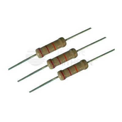 1/8W 5W reparierte Schichtwiderstand bleifreien axialen CF Kohleschichtwiderstand